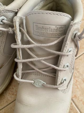 Botas Timberland Waterproof Blancas Talla 38