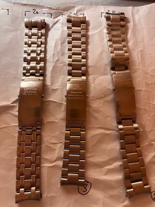 Correas de reloj Omega Plata