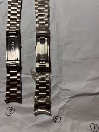 Correas de reloj Omega Plata