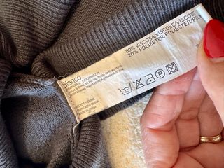 Jersey Blanco cuello alto murciélago talla S