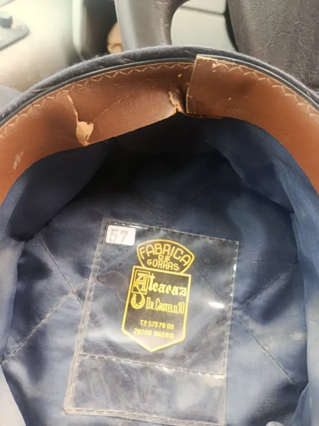 Gorra antigua Jefe Estación Renfe