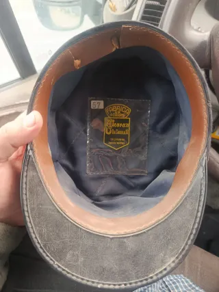 Gorra antigua Jefe Estación Renfe