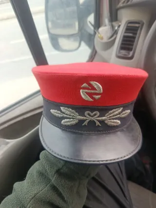 Gorra antigua Jefe Estación Renfe