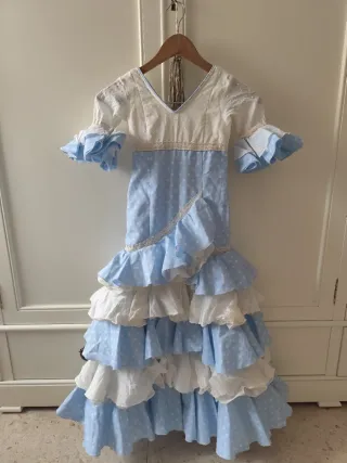 Traje de flamenca niña 6 años