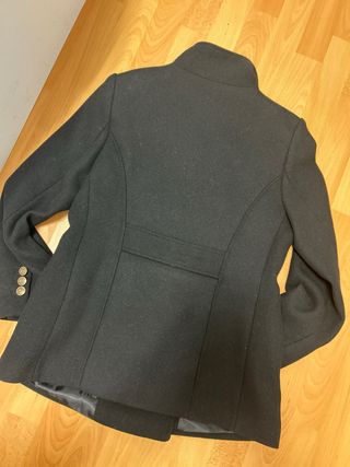 Chaquetón negro talla M
