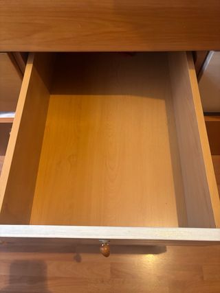 Cama nido de madera con cajones