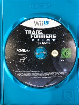 Transformers prime the game wii u