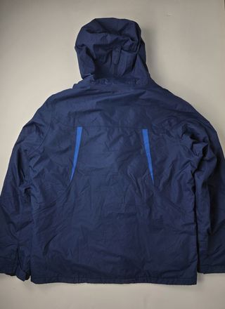 Columbia Omni Tech Blue Hooded Jacket Waterproof