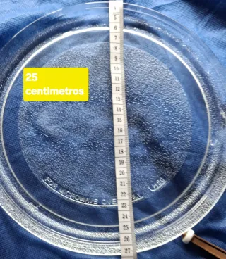 Plato giratorio microondas 25 cm