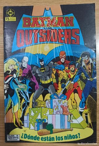 Cómic Batman y los outsiders no 6 ( DC - Zinco )