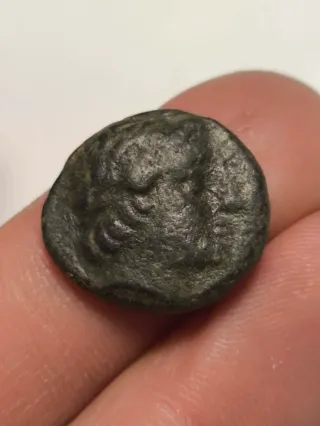 Moneda Griega Seleúcida Antíoco II