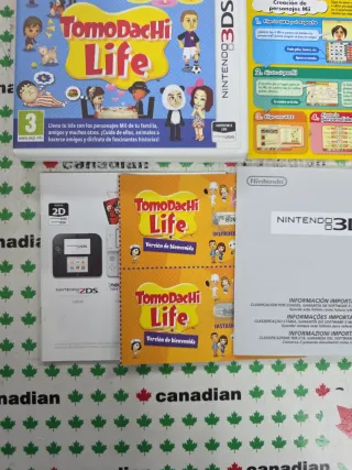 Nintendo 3DS Tomodachi Life Juego Español