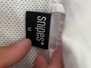 Cortavientos Snipes Negro y Blanco