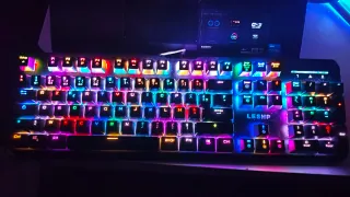 Teclado Mecánico LESHP RGB