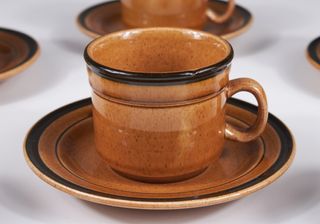 Servizio tè 6 tazze Richard Ginori Alberta Campi