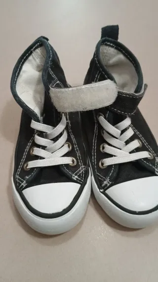 Scarpe bimbo nere alte num 24