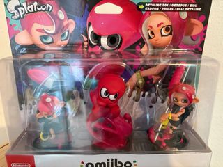 Confezione 3 Amiibo Splatoon 2 viola