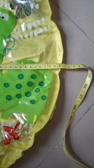 Flotador infantil dinosaurios amarillo