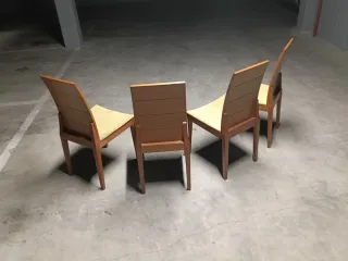 Juego de 4 sillas de comedor