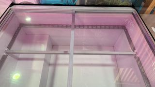 Nevera expositora de helados