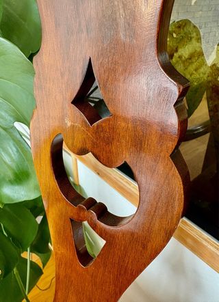 Juego 2 Sillas Clásicas Madera Tapizado Rosa