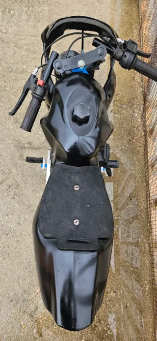 Minimoto Negra y Azul