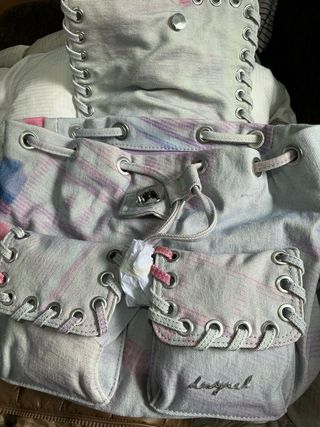 Mochila Desigual vaquera mini