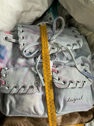Mochila Desigual vaquera mini