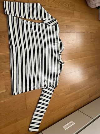 Camiseta rayas manga larga