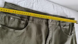 Falda vaquera kaki talla XXXL