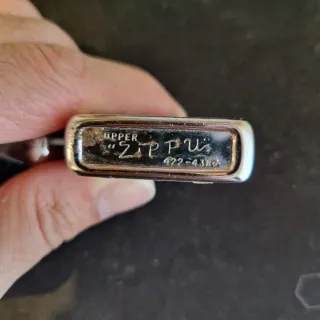 Zippo originale pre-80 con pubblicità Ducados