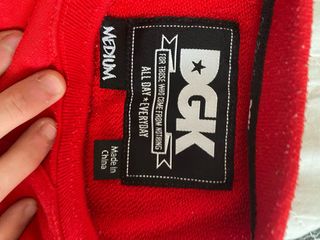 Sudadera DGK Roja