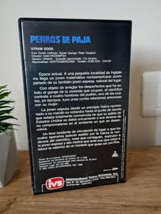 Película Perros de Paja en VHS