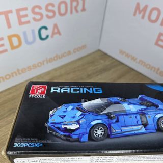 Bloques de construcción Coche azul