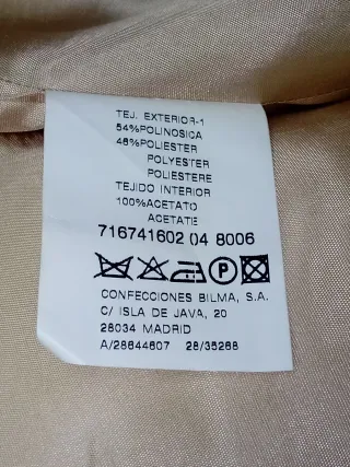 Blazer Hombre Albero Primavera Talla 50