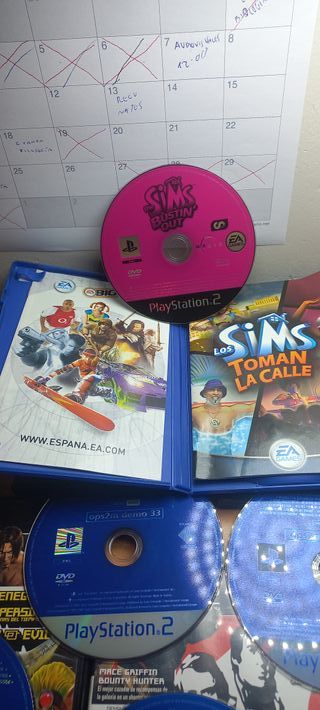 Lote 5 Juegos PS2 - Funcionan