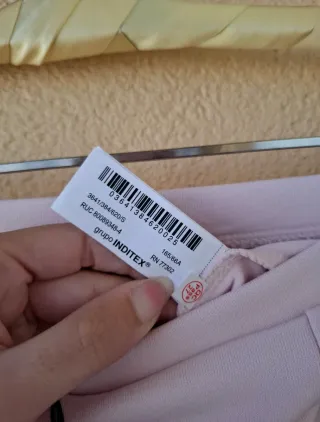 Pantalón interlock flare