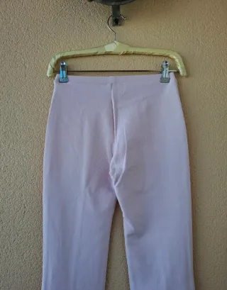 Pantalón interlock flare