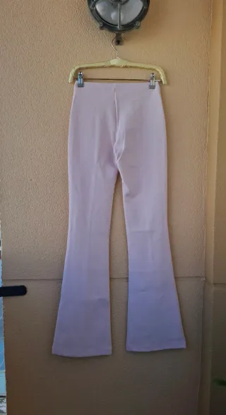 Pantalón interlock flare