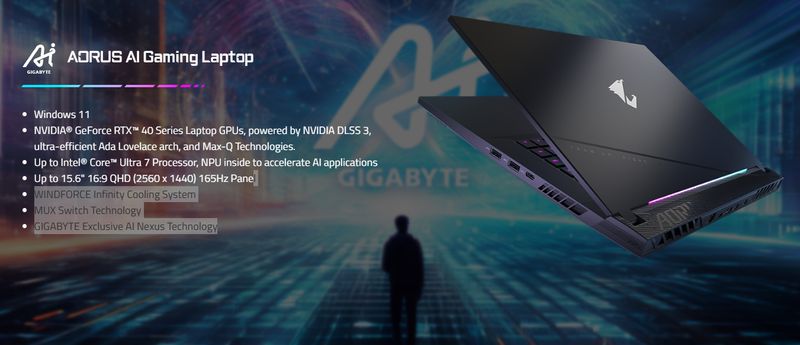 Portátil Gigabyte AORUS(GAMER TOTAL) afbeelding 2
