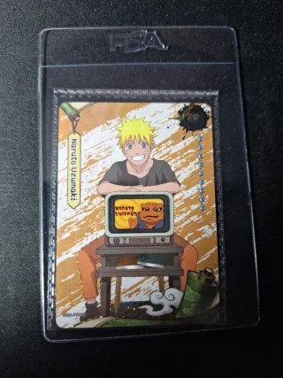 Carta Naruto PSA Megazine Exclusiva