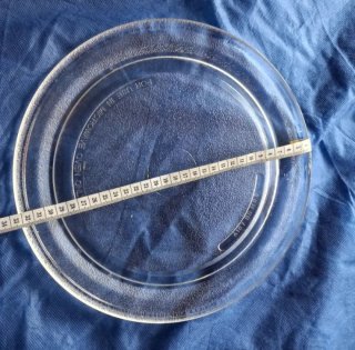Plato microondas 27 cm sin estrenar