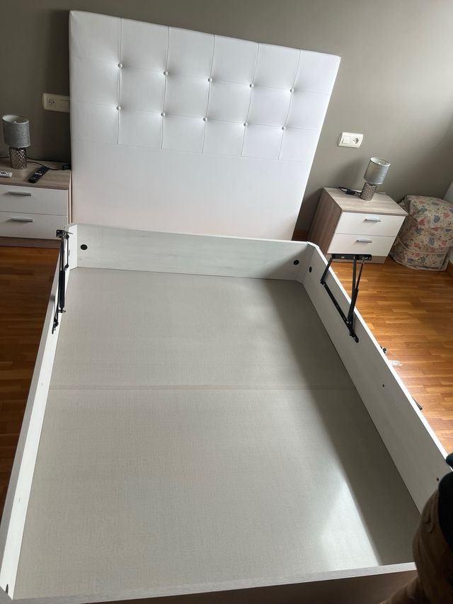 Canapé abatible con colchón