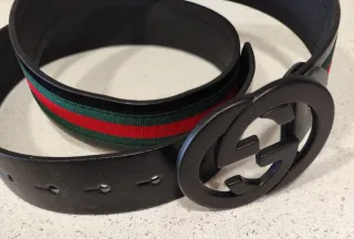 Cinturón Negro Multicolor Talla Única