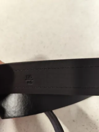 Cinturón Negro Multicolor Talla Única