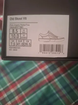 Zapatillas Vans x Palm Angels Talla 41