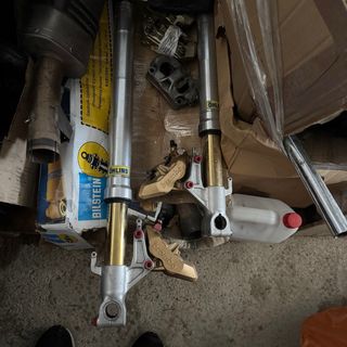 Barras Ducati 999 2005 con pinzas Brembo