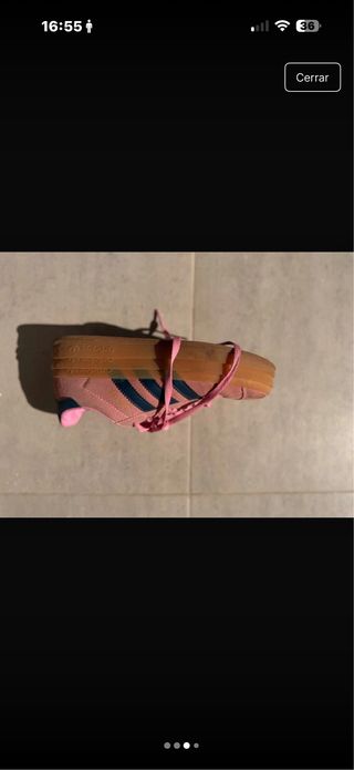 Zapatillas Adidas Gazelle Rosa y Azul