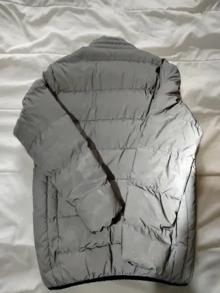 Chaqueton Ellesse niño plateada 14 años