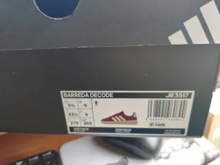 Adidas Barreda Decode JR3517 Rojo/Beige